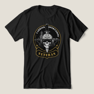 Veteran inom hangarfartygsoperationer t shirt