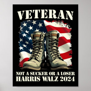 Veteran, inte sugare eller Loser Harris Wheimer 20 Poster