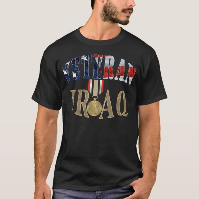 Veteran~ Irak Tee Shirt (Framsida)