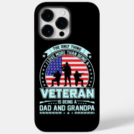 Veteran Is a Pappa och Grandpa USA Veterans Day