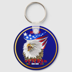 Veteran Keychain för OEF Afghanistan Nyckelring