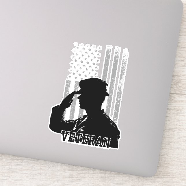 Veteran Klistermärken (Detalj)