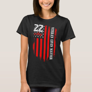 Veteran Lives Suicide Awareness Ptsd Veteran 22 Da T Shirt