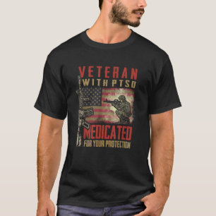Veteran med PTSD- läkemedel för ditt skydd t in Shirt