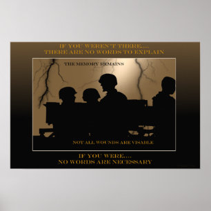 Veteran minns affischen poster