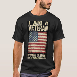 Veteran — mitt löfte har inget utgångsdatum Skalle T Shirt