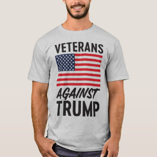 Veteran mot trumf t shirt