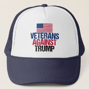 Veteran mot trumf truckerkeps