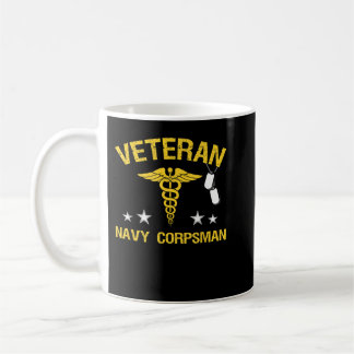 Veteran Navy Corpsman T shirt Kaffemugg
