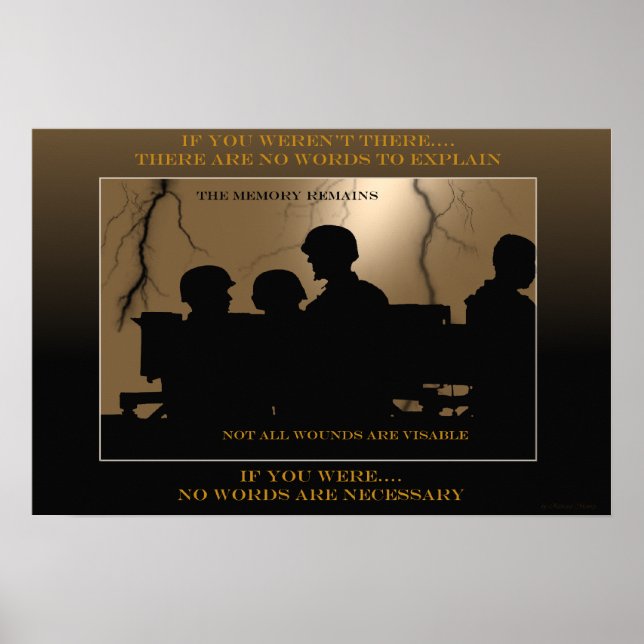 Veteran-påminnelse Poster (Framsidan)