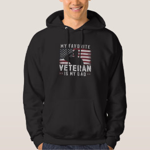 Veteran Pappa American Flagga Gift for DDoDotter S Hoodie