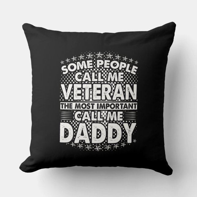 Veteran pappa kudde (Framsida)