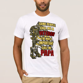 Veteran pappa t shirt