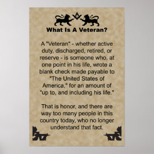 Veteran? Poster
