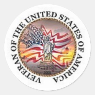 Veteran Runt Klistermärke