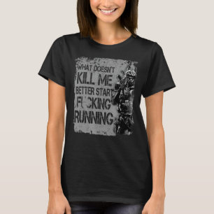 Veteran Shirt Det som inte Dödor mig att starta Ru T
