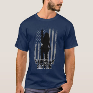 Veteran Sister T Shirt