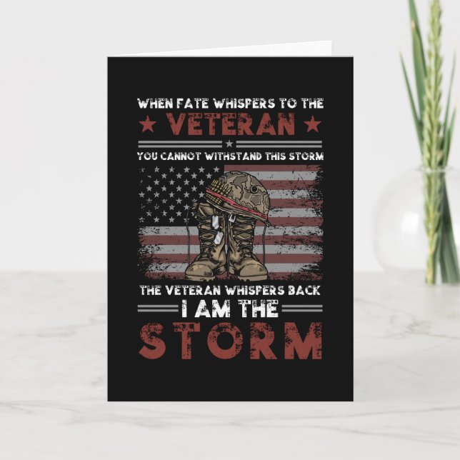 Veteran Storm Sayed Kort (Framsida)