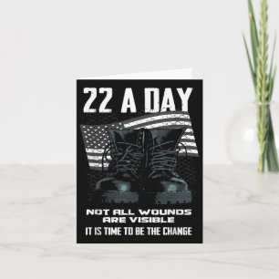 Veteran Suicide Awareness Kort