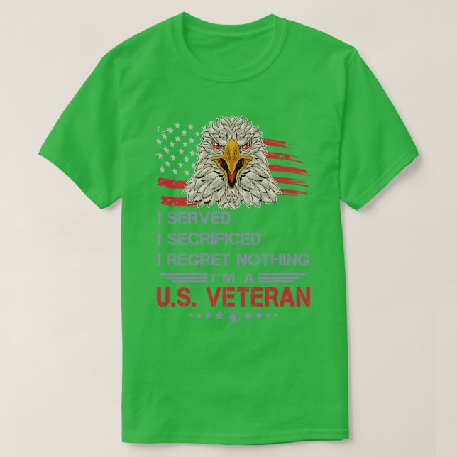 veteran t shirt (Design framsida)