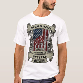 Veteran Time Tshirt T Shirt