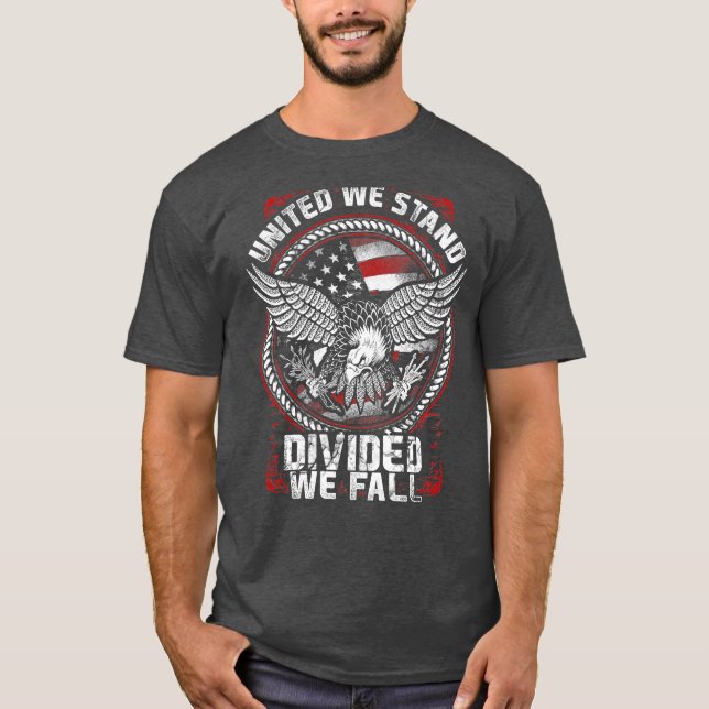 Veteran United We stand T Shirt (Framsida)