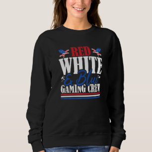 Veteran USA Flagga Röd Vit & Blå Spelande Besättni T Shirt