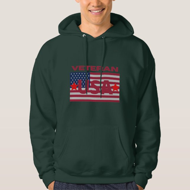 Veteran USA SANUE CLASSIC TEES COLLECTION Hoodie (Framsida)