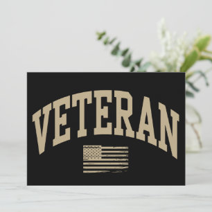 Veteran Veterans Day USA United States Amerikansk  Inbjudningar