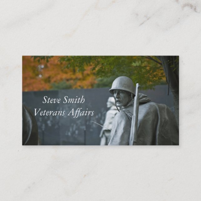Veteran Visitkort (Framsida)