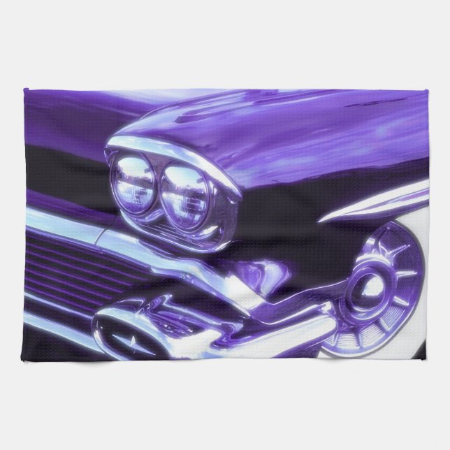 Veteranbil: 1958 Chevrolet Kökshandduk (Horisontell)