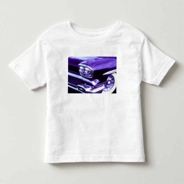 Veteranbil: 1958 Chevrolet T-shirt (Framsida)