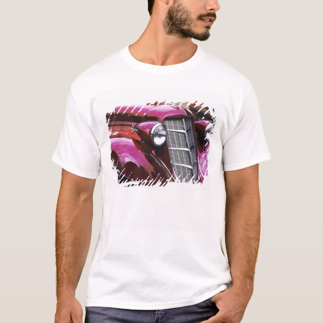 Veteranbil: Auburn T-shirt (Framsida)