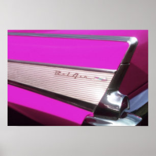 Veteranbil: Chevrolet Bel Air Poster
