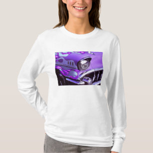 Veteranbil: Chevrolet med brinnande motorhuv Tee Shirt