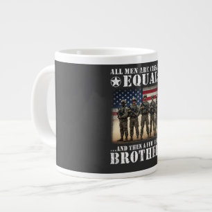 Veteranbröder Militär Brödraskap Patriotisk Jumbo Mugg
