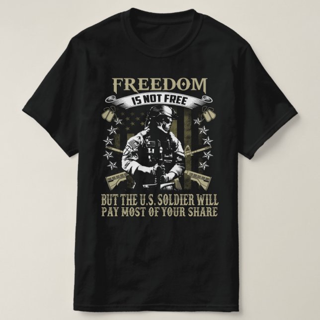 veterandag t shirt (Design framsida)