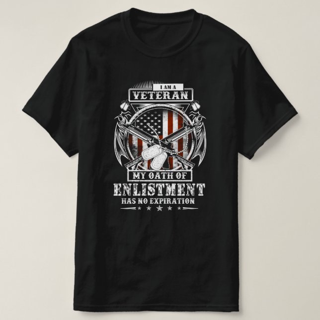 veterandag t shirt (Design framsida)
