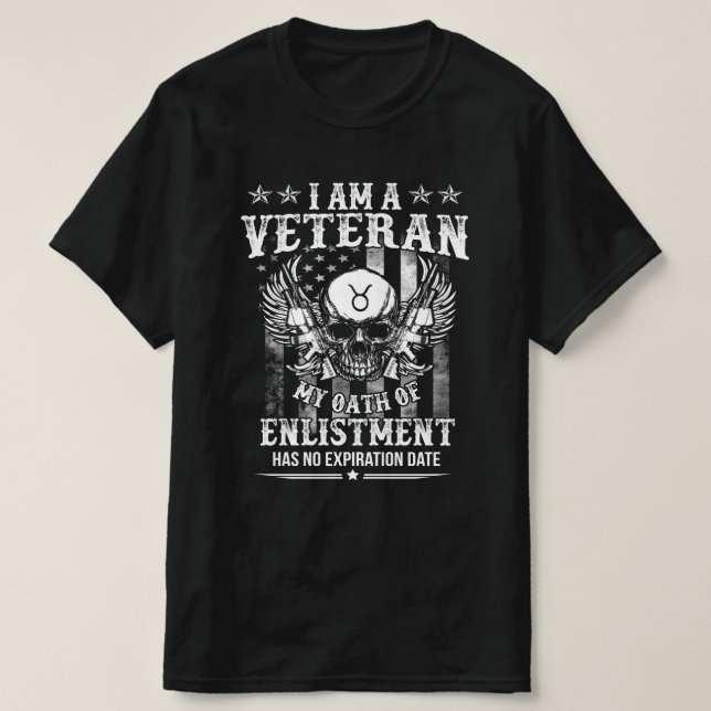 veterandag t shirt (Design framsida)