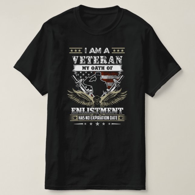 veterandag t shirt (Design framsida)