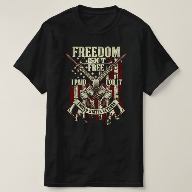 veterandag t shirt (Design framsida)