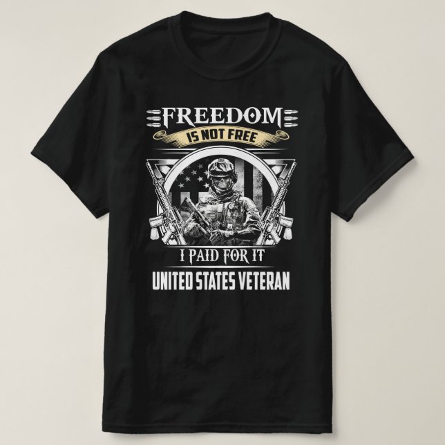 veterandag t shirt (Design framsida)