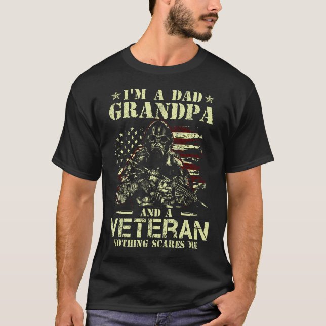 veterandag t shirt (Framsida)