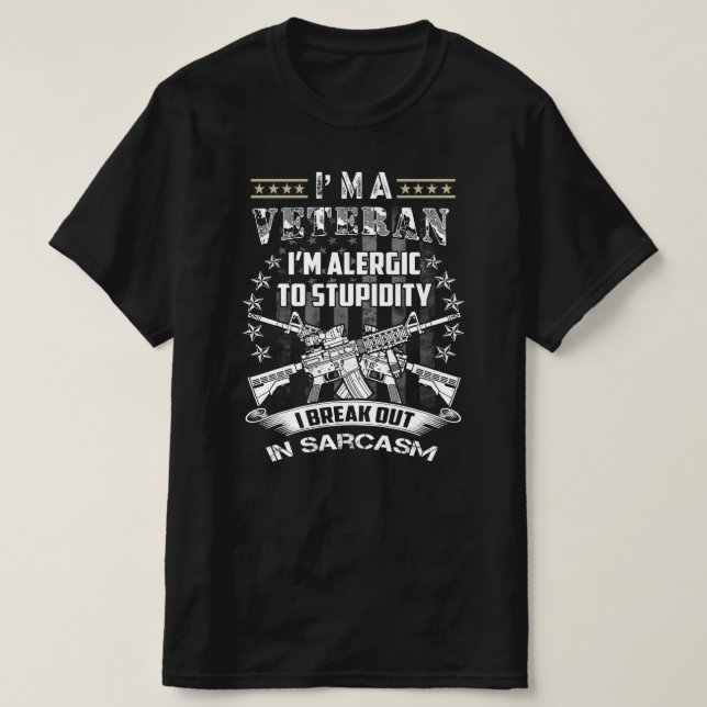 veterandag t shirt (Design framsida)