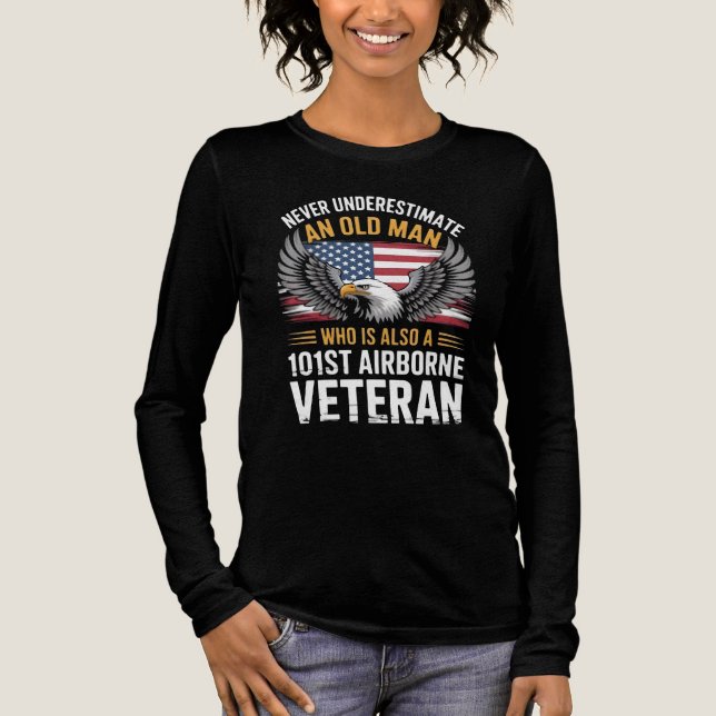 Veterandagen 2025, 101:a Airborne Eagle American T Shirt (Framsida)