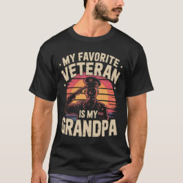 Veterandagen Favorit Veteran är min morfar T Shirt