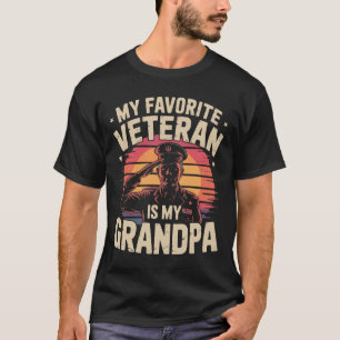 Veterandagen Favorit Veteran är min morfar T Shirt