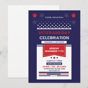 Veterandagen Flyer Mall