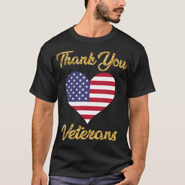 Veterandagen för amerikanska För manar Pappa-kvinn T Shirt (Framsida)