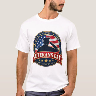 Veterandagen Hedertjänst Offer Patriotisk T Shirt